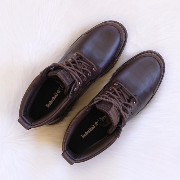 Timberland Men’s Larchmont Dark Brown Chukka Boots - Picture 2 of 7